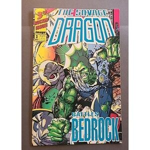 VTG Malibu Comics The Savage Dragon Comic Book #3 (of 3) Dec '92 Comic Book